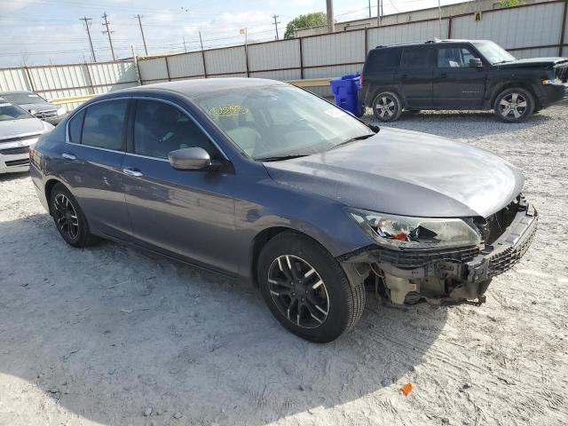 1HGCR2F31FA116490 - 2015 HONDA ACCORD LX GRAY photo 4