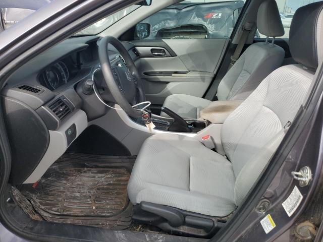 1HGCR2F31FA116490 - 2015 HONDA ACCORD LX GRAY photo 7