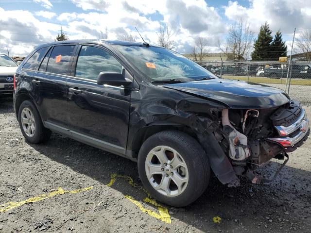 2FMDK4GC5BBB68538 - 2011 FORD EDGE SE BLACK photo 4