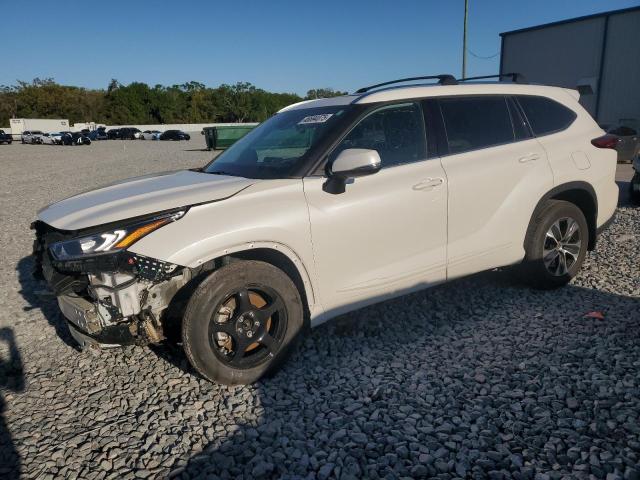 5TDGZRBH9LS019465 - 2020 TOYOTA HIGHLANDER XLE WHITE photo 1