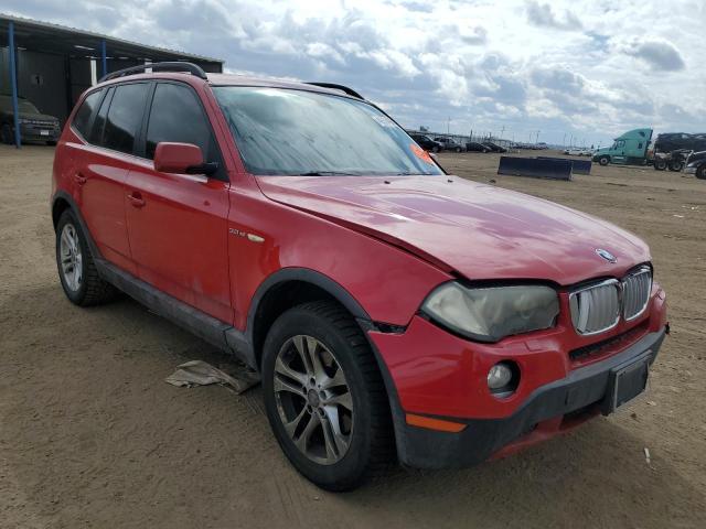 WBXPC93407WF21127 - 2007 BMW X3 3.0SI RED photo 4