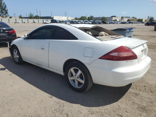 1HGCM72545A024033 - 2005 HONDA ACCORD LX WHITE photo 2