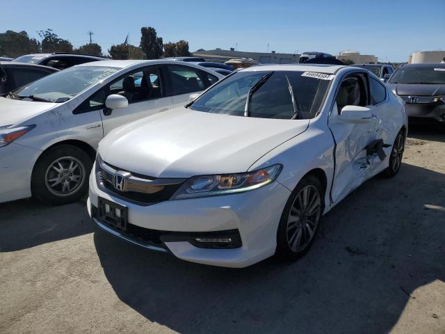 1HGCT2B81GA003711 - 2016 HONDA ACCORD EXL WHITE photo 1