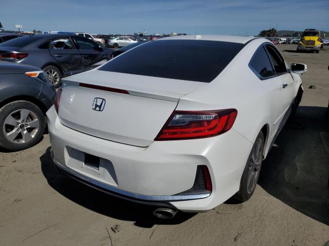 1HGCT2B81GA003711 - 2016 HONDA ACCORD EXL WHITE photo 3