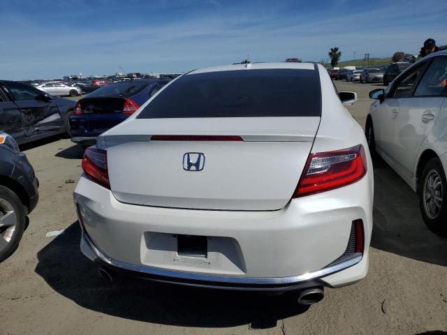 1HGCT2B81GA003711 - 2016 HONDA ACCORD EXL WHITE photo 6