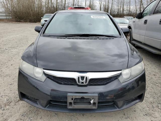 19XFA1F61AE056904 - 2010 HONDA CIVIC LX-S BLACK photo 5