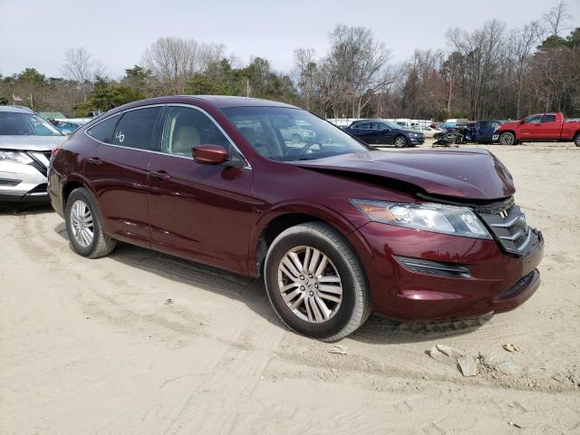 5J6TF3H39CL007263 - 2012 HONDA CROSSTOUR EX BURGUNDY photo 4