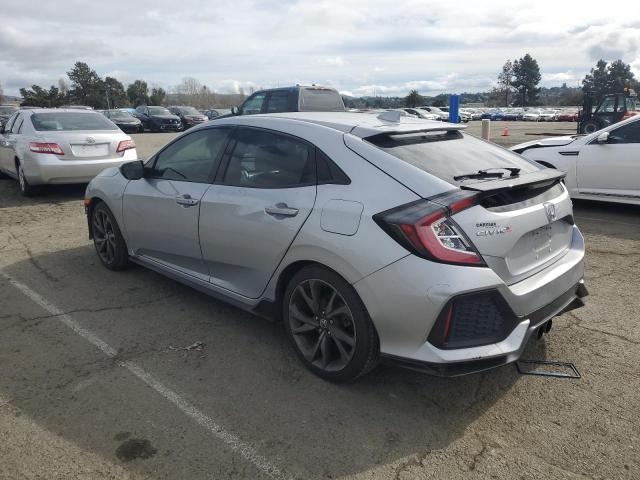 SHHFK7H94HU219264 - 2017 HONDA CIVIC SPORT TOURING SILVER photo 2