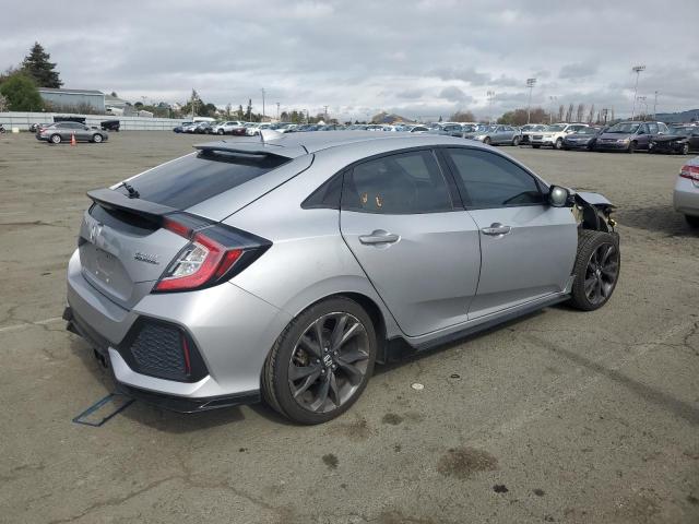 SHHFK7H94HU219264 - 2017 HONDA CIVIC SPORT TOURING SILVER photo 3