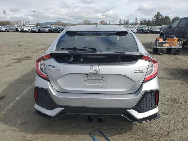 SHHFK7H94HU219264 - 2017 HONDA CIVIC SPORT TOURING SILVER photo 6