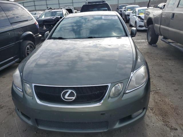 JTHCH96S560001817 - 2006 LEXUS GS 300 GREEN photo 5