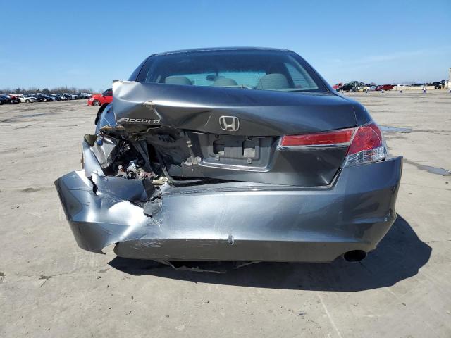 1HGCP2E31CA065365 - 2012 HONDA ACCORD LX GRAY photo 6