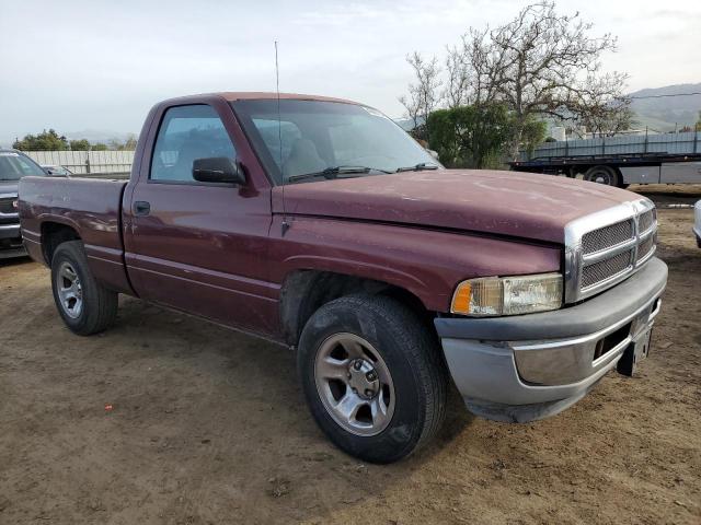 1B7HC16X91S146827 - 2001 DODGE RAM 1500 BURGUNDY photo 4