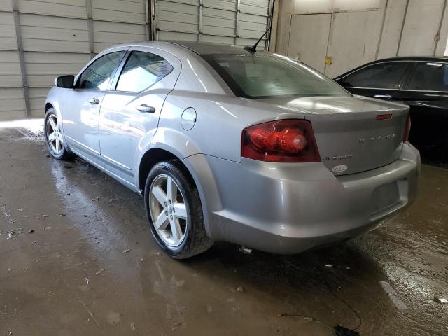 1C3CDZCB3DN687622 - 2013 DODGE AVENGER SXT SILVER photo 2