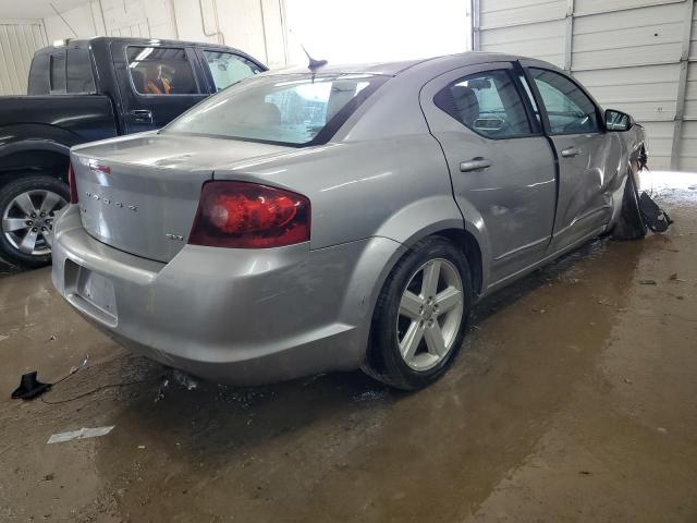 1C3CDZCB3DN687622 - 2013 DODGE AVENGER SXT SILVER photo 3