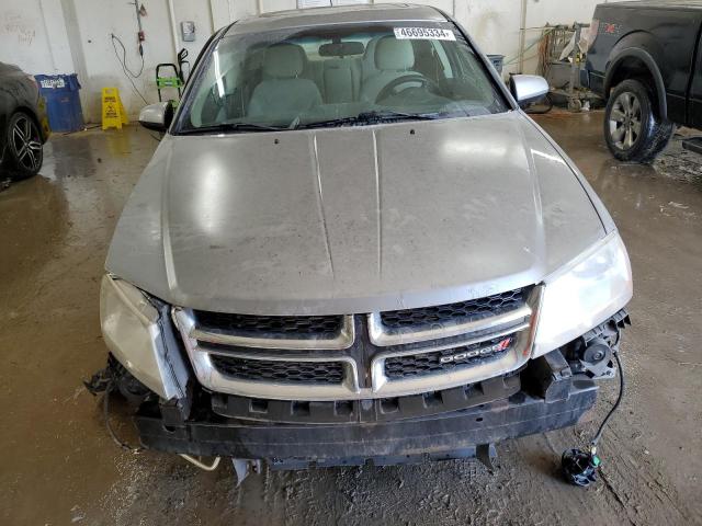 1C3CDZCB3DN687622 - 2013 DODGE AVENGER SXT SILVER photo 5