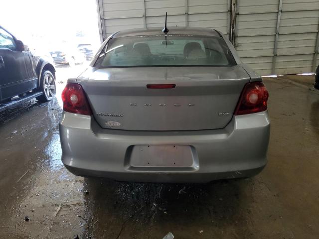 1C3CDZCB3DN687622 - 2013 DODGE AVENGER SXT SILVER photo 6