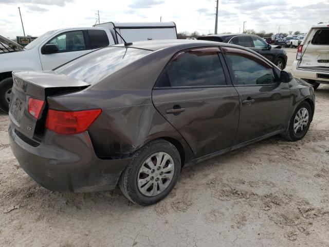 KNAFU4A20D5729210 - 2013 KIA FORTE EX GRAY photo 3