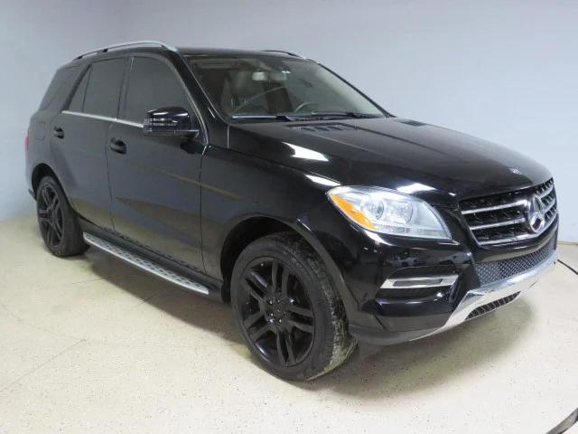 4JGDA5HBXFA460458 - 2015 MERCEDES-BENZ ML 350 4MATIC BLACK photo 1