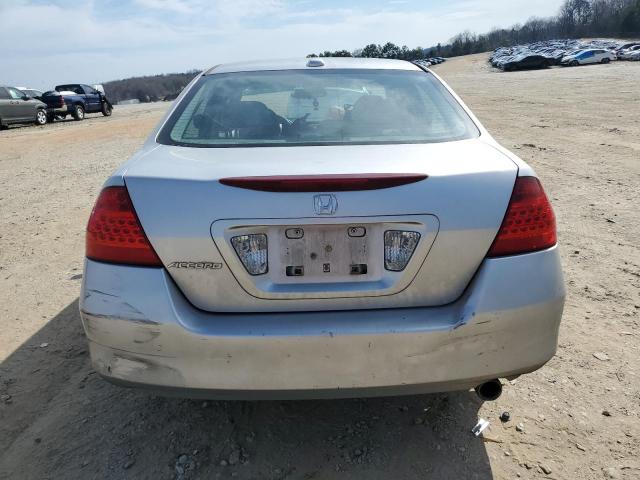 1HGCM56767A105859 - 2007 HONDA ACCORD EX SILVER photo 6