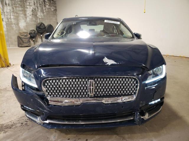 1LN6L9RP2J5609340 - 2018 LINCOLN CONTINENTA RESERVE BLUE photo 5