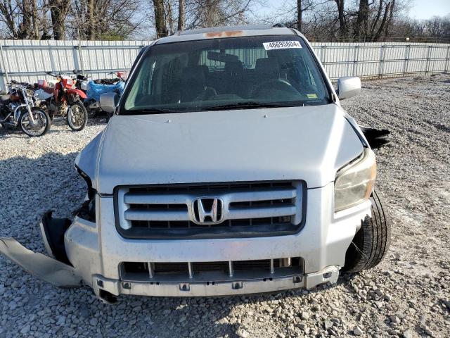 5FNYF18508B037666 - 2008 HONDA PILOT EXL SILVER photo 5