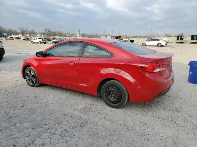 KMHDH6AEXDU000881 - 2013 HYUNDAI ELANTRA CO GS RED photo 2