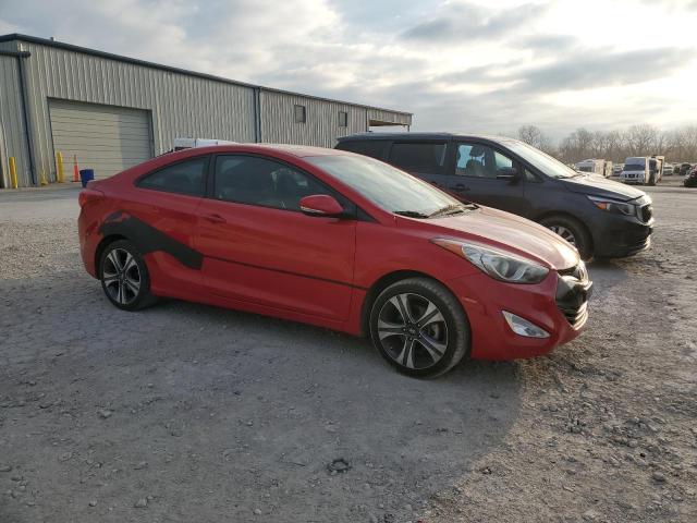 KMHDH6AEXDU000881 - 2013 HYUNDAI ELANTRA CO GS RED photo 4