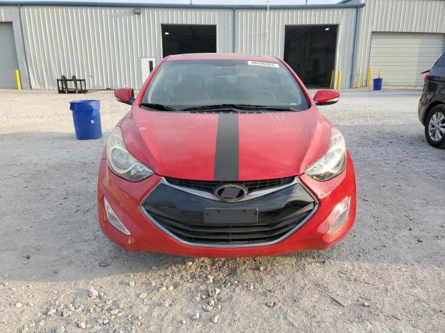 KMHDH6AEXDU000881 - 2013 HYUNDAI ELANTRA CO GS RED photo 5