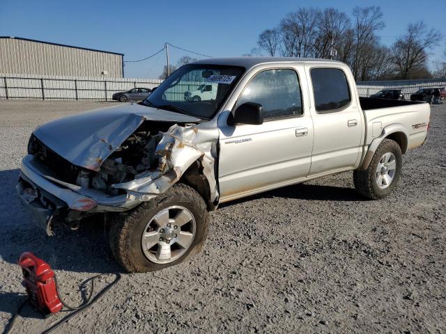 5TEGN92N22Z129356 - 2002 TOYOTA TACOMA DOUBLE CAB PRERUNNER SILVER photo 1