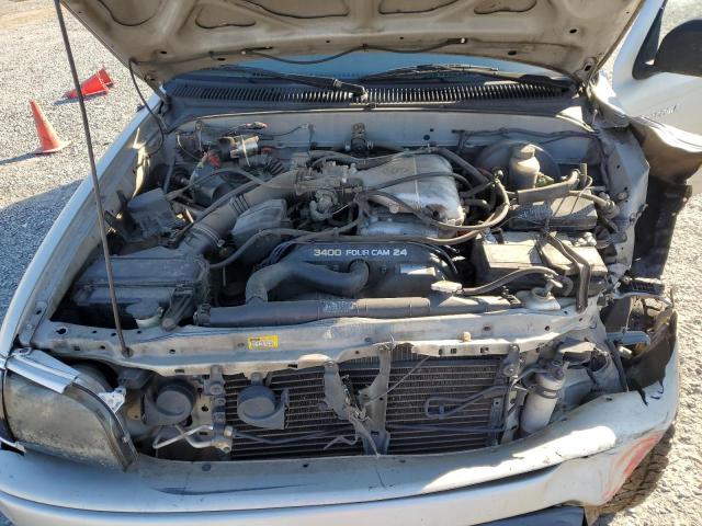 5TEGN92N22Z129356 - 2002 TOYOTA TACOMA DOUBLE CAB PRERUNNER SILVER photo 11