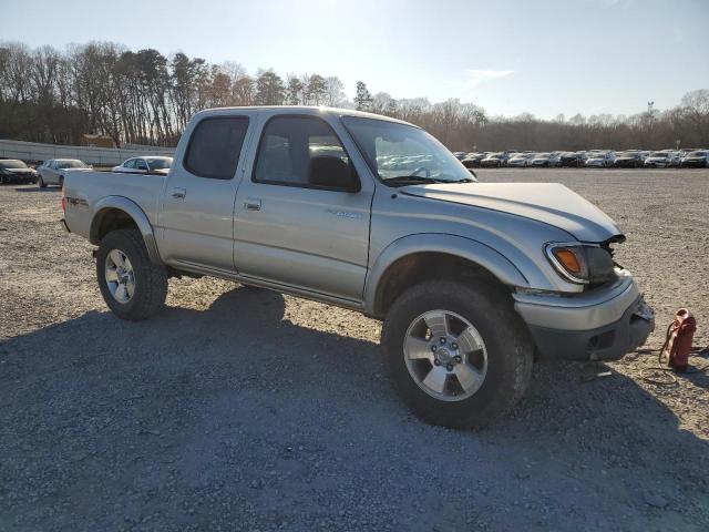 5TEGN92N22Z129356 - 2002 TOYOTA TACOMA DOUBLE CAB PRERUNNER SILVER photo 4