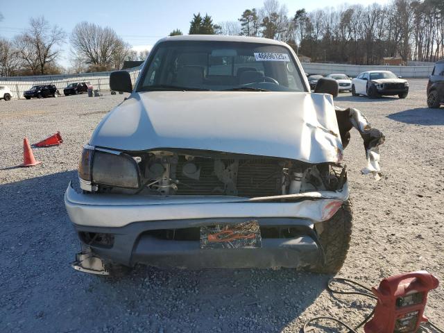 5TEGN92N22Z129356 - 2002 TOYOTA TACOMA DOUBLE CAB PRERUNNER SILVER photo 5