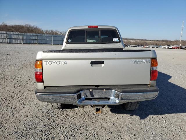 5TEGN92N22Z129356 - 2002 TOYOTA TACOMA DOUBLE CAB PRERUNNER SILVER photo 6