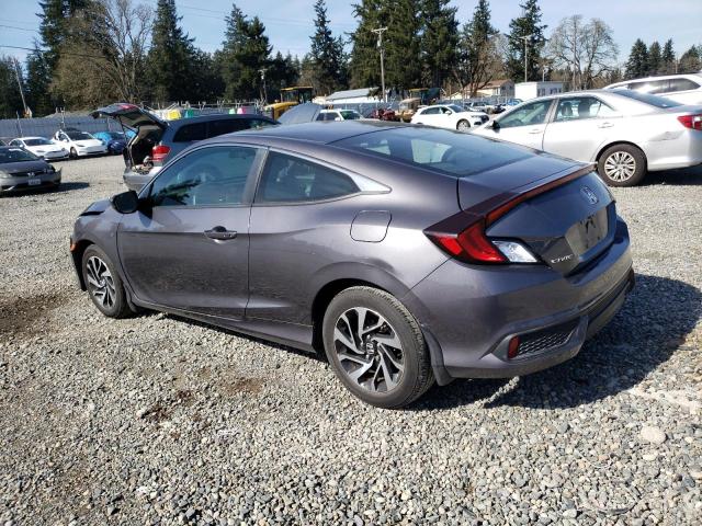 2HGFC4B04HH300820 - 2017 HONDA CIVIC LX CHARCOAL photo 2