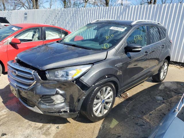 1FMCU0JD9HUE06054 - 2017 FORD ESCAPE TITANIUM GRAY photo 1