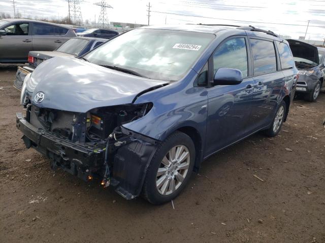 2017 TOYOTA SIENNA LE, 