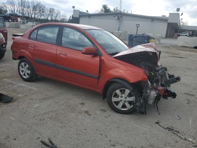 KNADE223X96526178 - 2009 KIA RIO BASE RED photo 4