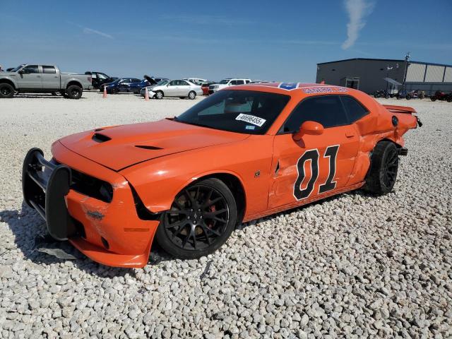 2C3CDZFJ2KH719596 - 2019 DODGE CHALLENGER R/T SCAT PACK ORANGE photo 1