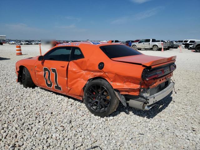 2C3CDZFJ2KH719596 - 2019 DODGE CHALLENGER R/T SCAT PACK ORANGE photo 2