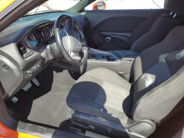 2C3CDZFJ2KH719596 - 2019 DODGE CHALLENGER R/T SCAT PACK ORANGE photo 7