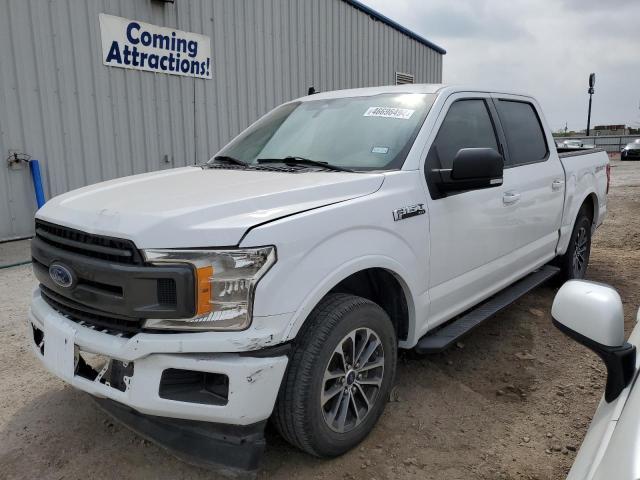 1FTEW1C55KKE33600 - 2019 FORD F150 SUPERCREW WHITE photo 1