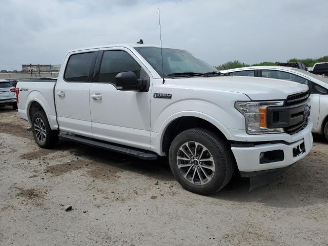 1FTEW1C55KKE33600 - 2019 FORD F150 SUPERCREW WHITE photo 4