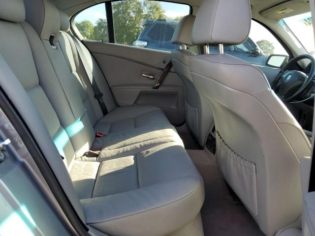 WBANA53565B858461 - 2005 BMW 525 I SILVER photo 10