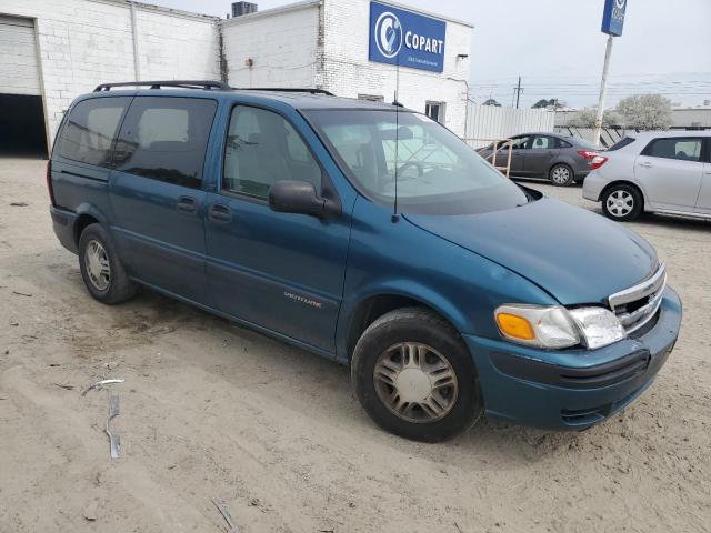 1GNDX03EX2D323589 - 2002 CHEVROLET VENTURE TEAL photo 4