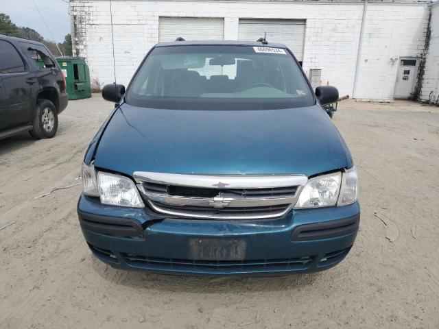 1GNDX03EX2D323589 - 2002 CHEVROLET VENTURE TEAL photo 5