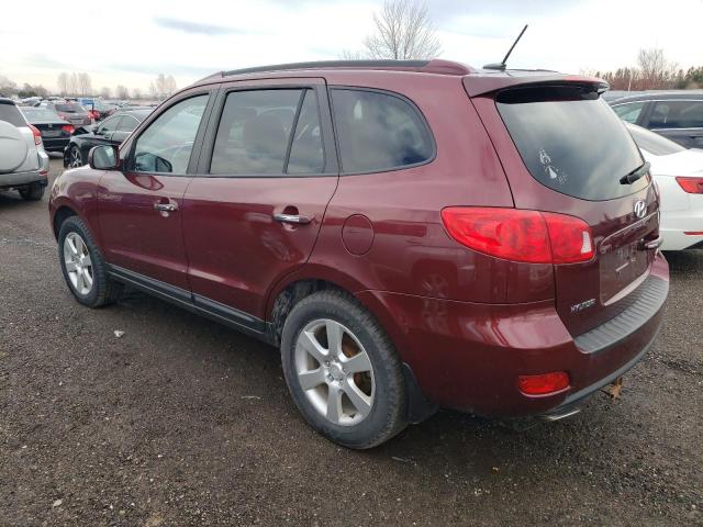 5NMSH73E48H204474 - 2008 HYUNDAI SANTA FE SE RED photo 2