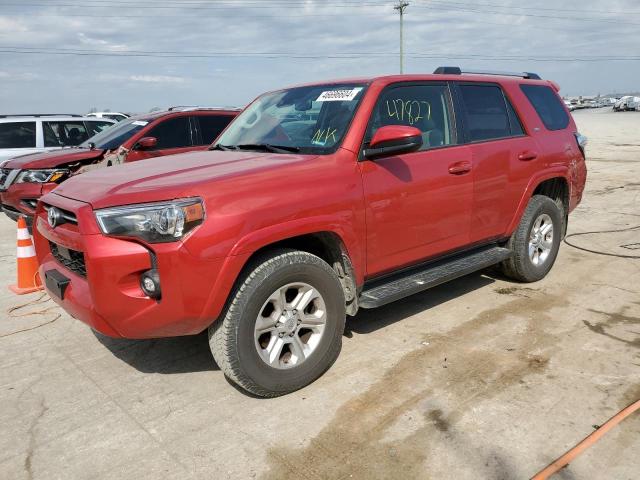 JTEMU5JR1M5940781 - 2021 TOYOTA 4RUNNER SR5/SR5 PREMIUM RED photo 1