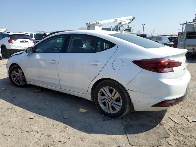 5NPD84LF8KH490002 - 2019 HYUNDAI ELANTRA SEL WHITE photo 2