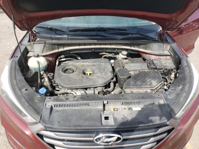 KM8J33A44GU197395 - 2016 HYUNDAI TUCSON LIMITED RED photo 11